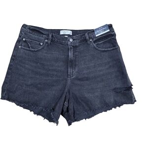 Abercrombie & Fitch Black Jean Shorts